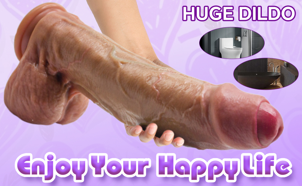 14.4 Inch Realistic Huge Thick Dildo