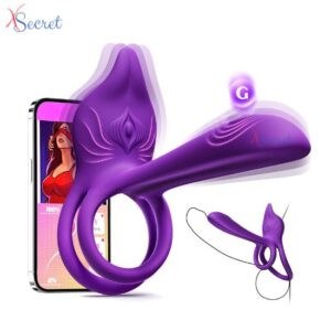 All Sex Toys Available https://xsecret.pk MOOLIGIRL Dual Vibrating Cock Ring