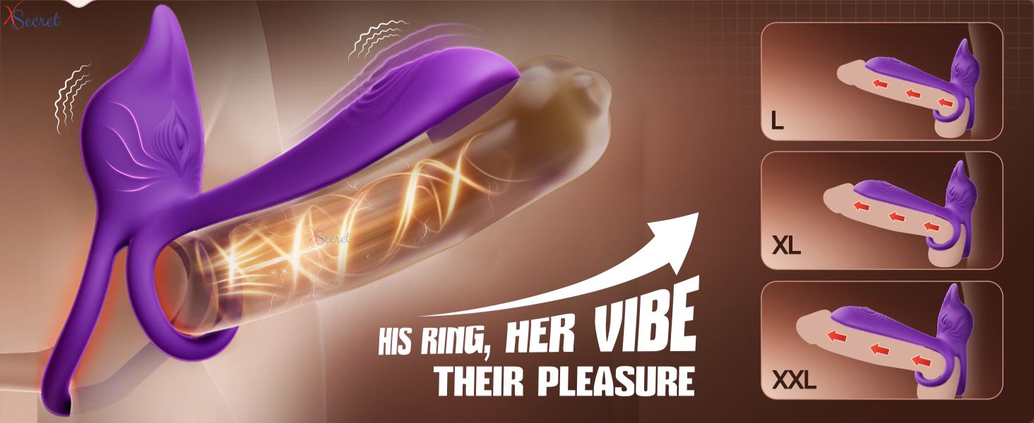All Sex Toys Available https://xsecret.pk MOOLIGIRL Dual Vibrating Cock Ring