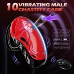 All Sex Toys Available https://xsecret.pk Male Chastity Cage with Vibrations